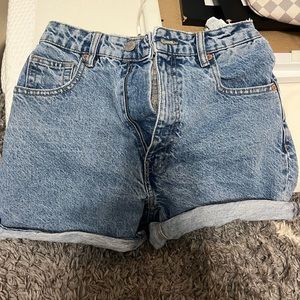 Zara mom shorts